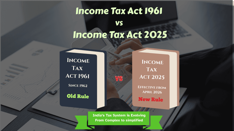 Income Tax Act 1961 vs Income Tax Act 2025: What Taxpayers Should Know