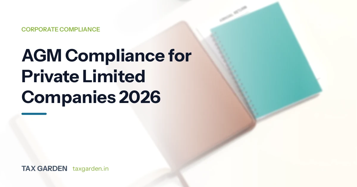 AGM Compliance for Private Limited Companies 2026