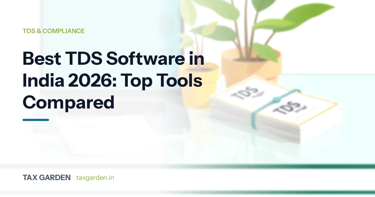 Best TDS Software in India 2026: Top Tools Compared