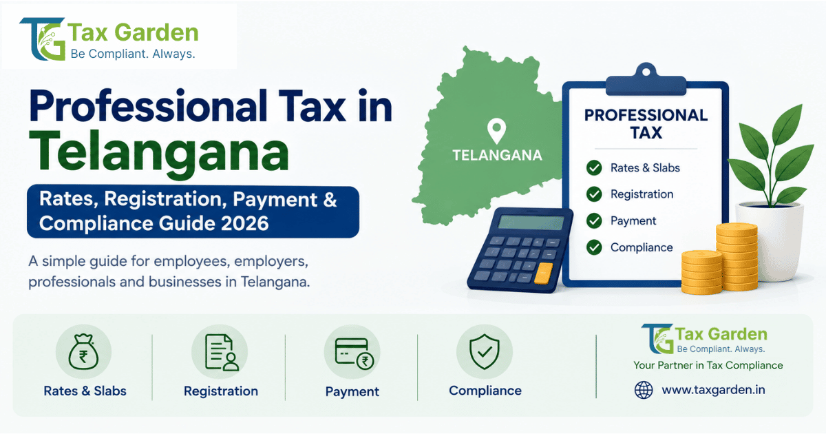 Professional Tax Telangana 2026: Slabs & Registration